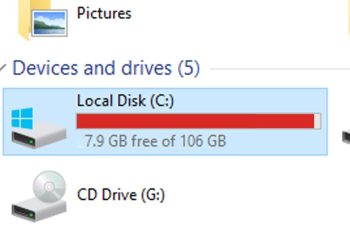 how to free up C drive space in detail